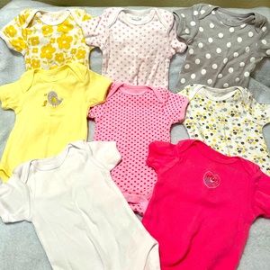 GUC infant girls Rene Rofe onesie bundle